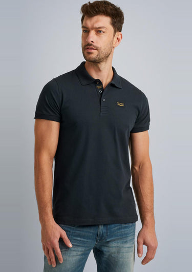 PME Legend Polos PPSS0000861 5073 | Poloshirt mit Cargotasche
